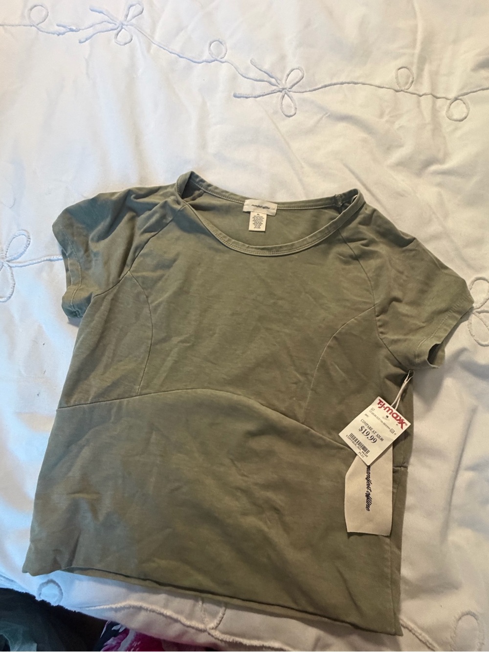 Olive Green Short Sleeve Tee